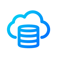 Cloud architecture icon